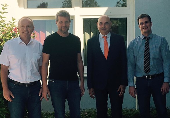 Zu Besuch in Weiden beim Oberbürgermeister und der IHK mit Dieter Janecek