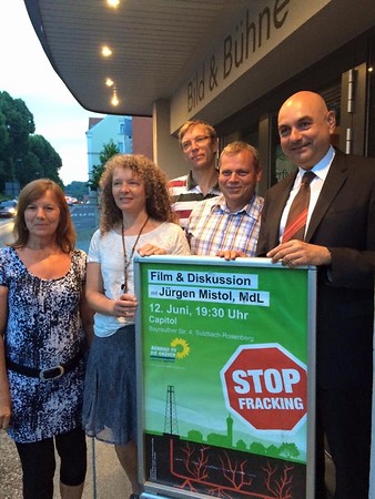 Abschluss der grünen Frackingtour durch Bayern