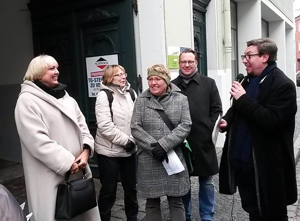 Claudia Roth in Regensburg