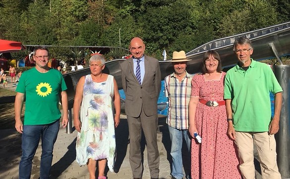 Beim Grünen Kreisverband Forchheim zu Gast