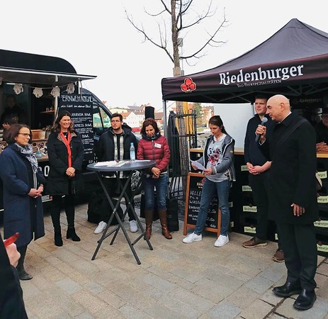 Eröffnung des Bio-Donaumarktes in Regensburg