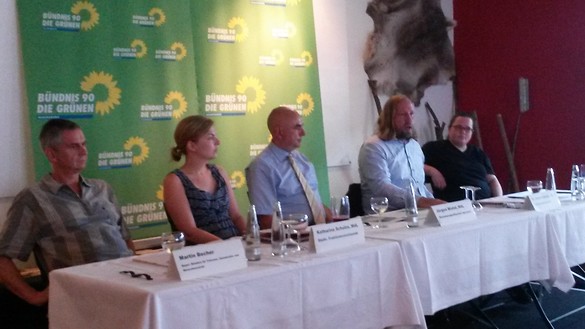 Podiumsdiskussion zum Thema „Keine Chance dem Rechtsextremismus“