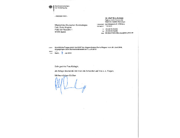 Antwort der Bundesregierung