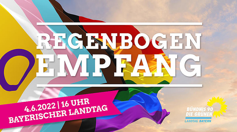 Regenbogenempfang 2022 der Grünen Landtagsfraktion Bayern
